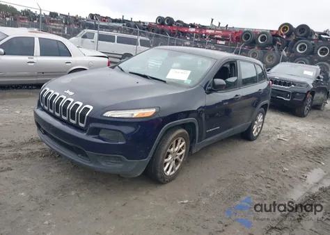 2015 Jeep Cherokee Sport from USA, damaged, VIN 1C4PJLAB9FW539462